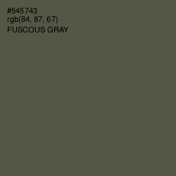 #545743 - Fuscous Gray Color Image