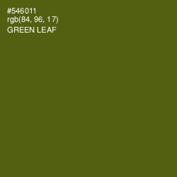 #546011 - Green Leaf Color Image
