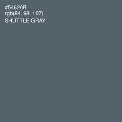 #54626B - Shuttle Gray Color Image
