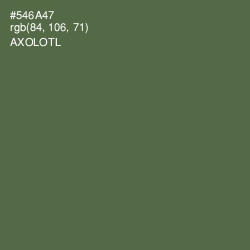 #546A47 - Axolotl Color Image