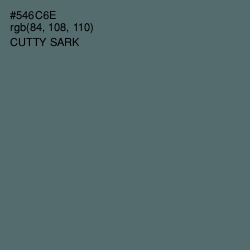 #546C6E - Cutty Sark Color Image