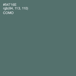 #54716E - Como Color Image