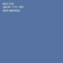 #5471A2 - San Marino Color Image