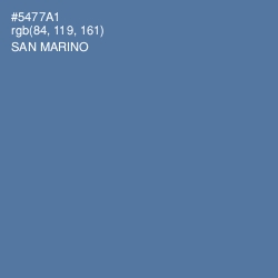 #5477A1 - San Marino Color Image