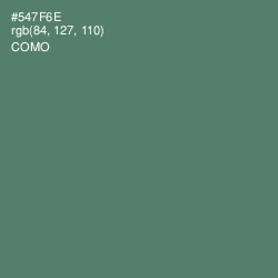 #547F6E - Como Color Image