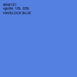 #5481E1 - Havelock Blue Color Image