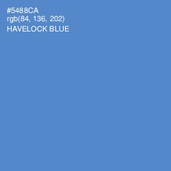 #5488CA - Havelock Blue Color Image