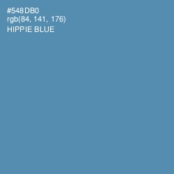 #548DB0 - Hippie Blue Color Image