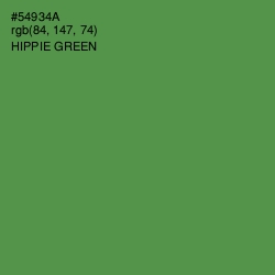 #54934A - Hippie Green Color Image