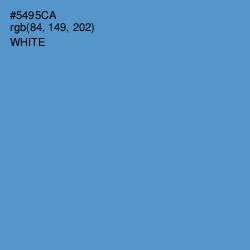 #5495CA - Havelock Blue Color Image