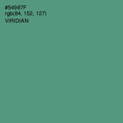 #54987F - Viridian Color Image