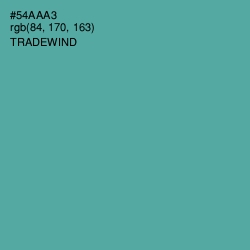 #54AAA3 - Tradewind Color Image