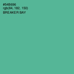 #54B696 - Breaker Bay Color Image