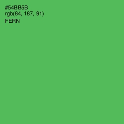 #54BB5B - Fern Color Image