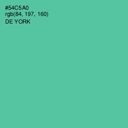 #54C5A0 - De York Color Image