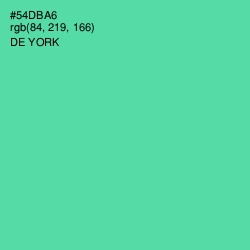#54DBA6 - De York Color Image