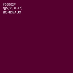 #55002F - Bordeaux Color Image