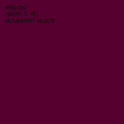 #550030 - Mulberry Wood Color Image