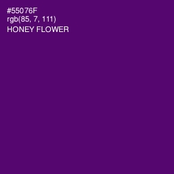 #55076F - Honey Flower Color Image