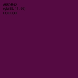 #550B42 - Loulou Color Image