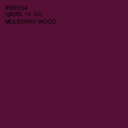 #550E34 - Mulberry Wood Color Image