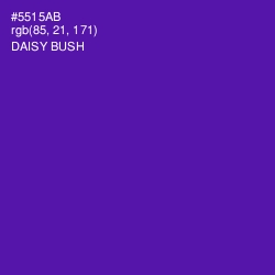 #5515AB - Daisy Bush Color Image