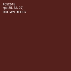 #55201B - Brown Derby Color Image