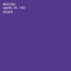 #55378C - Gigas Color Image