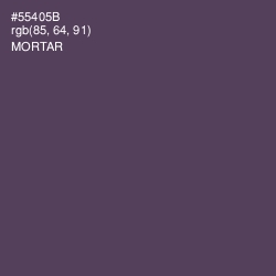#55405B - Mortar Color Image