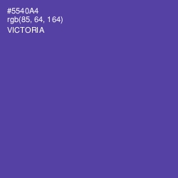 #5540A4 - Victoria Color Image