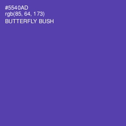 #5540AD - Butterfly Bush Color Image