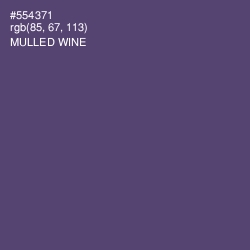 #554371 - Mulled Wine Color Image