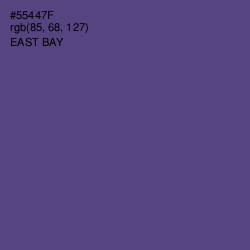 #55447F - East Bay Color Image