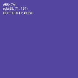 #5547A1 - Butterfly Bush Color Image