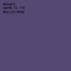 #554873 - Mulled Wine Color Image