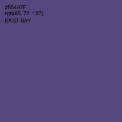 #55487F - East Bay Color Image