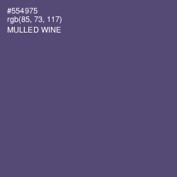 #554975 - Mulled Wine Color Image