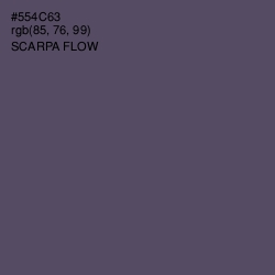 #554C63 - Scarpa Flow Color Image