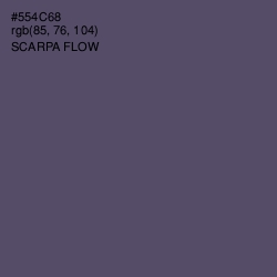 #554C68 - Scarpa Flow Color Image