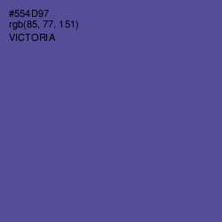 #554D97 - Victoria Color Image