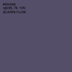 #554E69 - Scarpa Flow Color Image