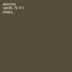 #554F39 - Kabul Color Image