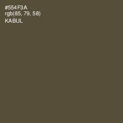 #554F3A - Kabul Color Image