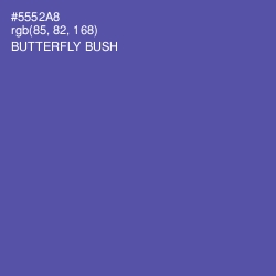 #5552A8 - Butterfly Bush Color Image