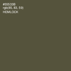 #55533B - Hemlock Color Image