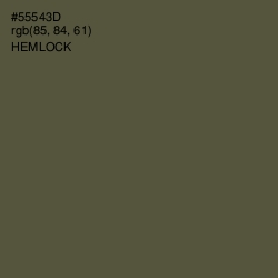 #55543D - Hemlock Color Image