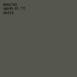 #55574D - Fuscous Gray Color Image