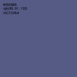 #555B85 - Victoria Color Image