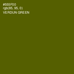 #555F00 - Verdun Green Color Image