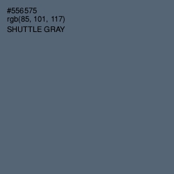 #556575 - Shuttle Gray Color Image